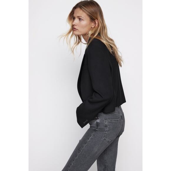 Zara Limited Edition Oversized Cropped Blazer - Picture 5 of 11